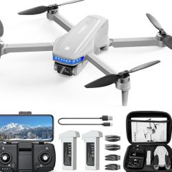 GPS Drones with Camera for Adults 4K, Brushless Motor FPV Drone with Auto Return, Follow Me,Tap Fly & Circle Fly,