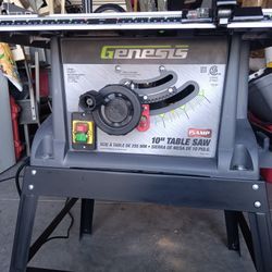 Genesis 10" Table Saw 
