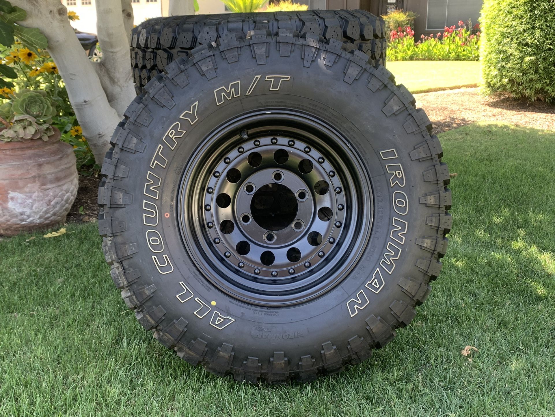 Off Road Ironman All Country Tires With Rims . OBO