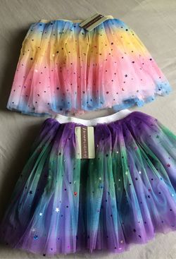 BRAND NEW! 2 Little Girls Tutu’s!