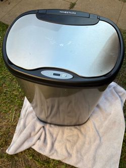 Trash can stainless steel