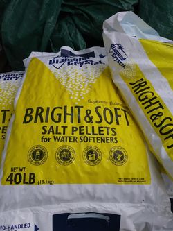 Diamond crystal water softener