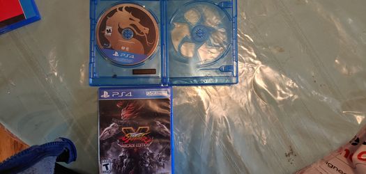 Mortal kombat 11 and street fighter v arcade