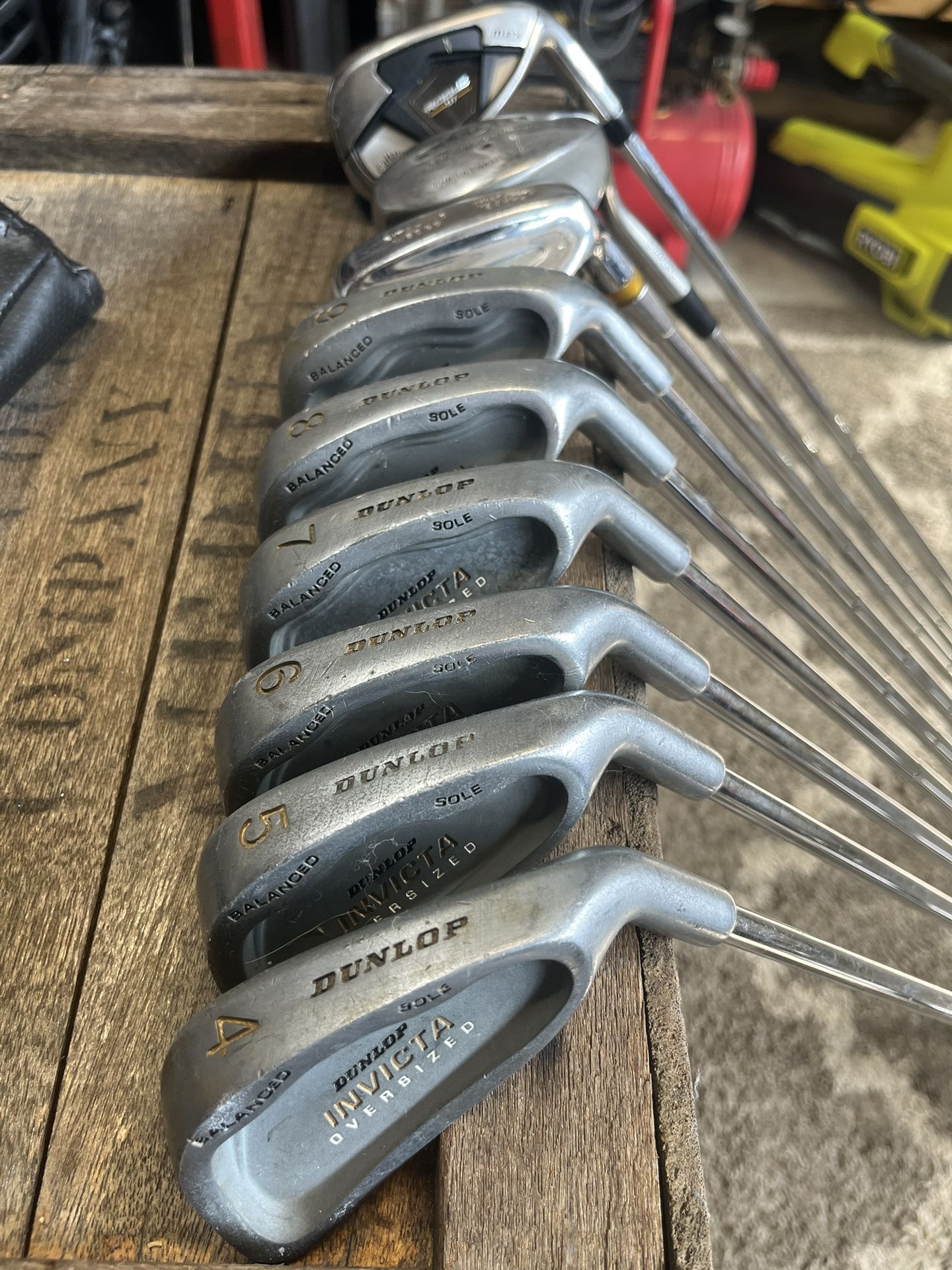 Full Iron Set Dunlop Invicta And Others