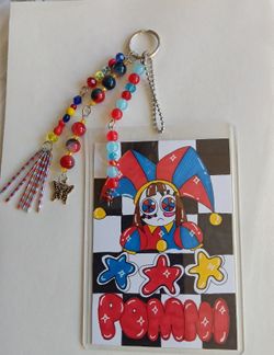 The Amazing Digital Circus Pomni and Jax Handmade Keychain $15