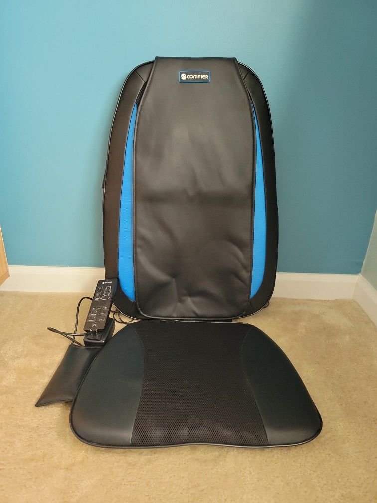 Enhance Your Comfort: Shiatsu Massage Cushion with Heat - Available Now!