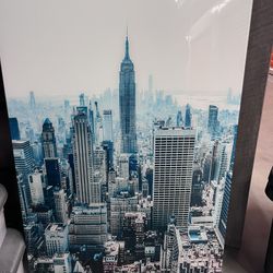  Glass NEW YORK Picture