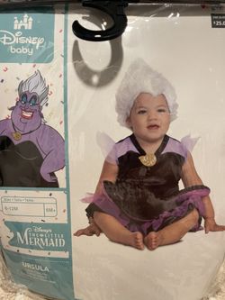 Disney Ursula Baby Costume 6-12 Months