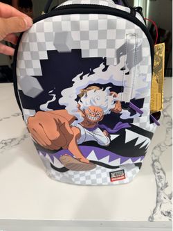 Sprayground One Piece Gear 5 Luffy Checkered Smash Backpack