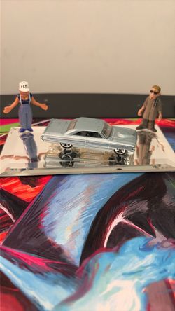 Low rider with two homies