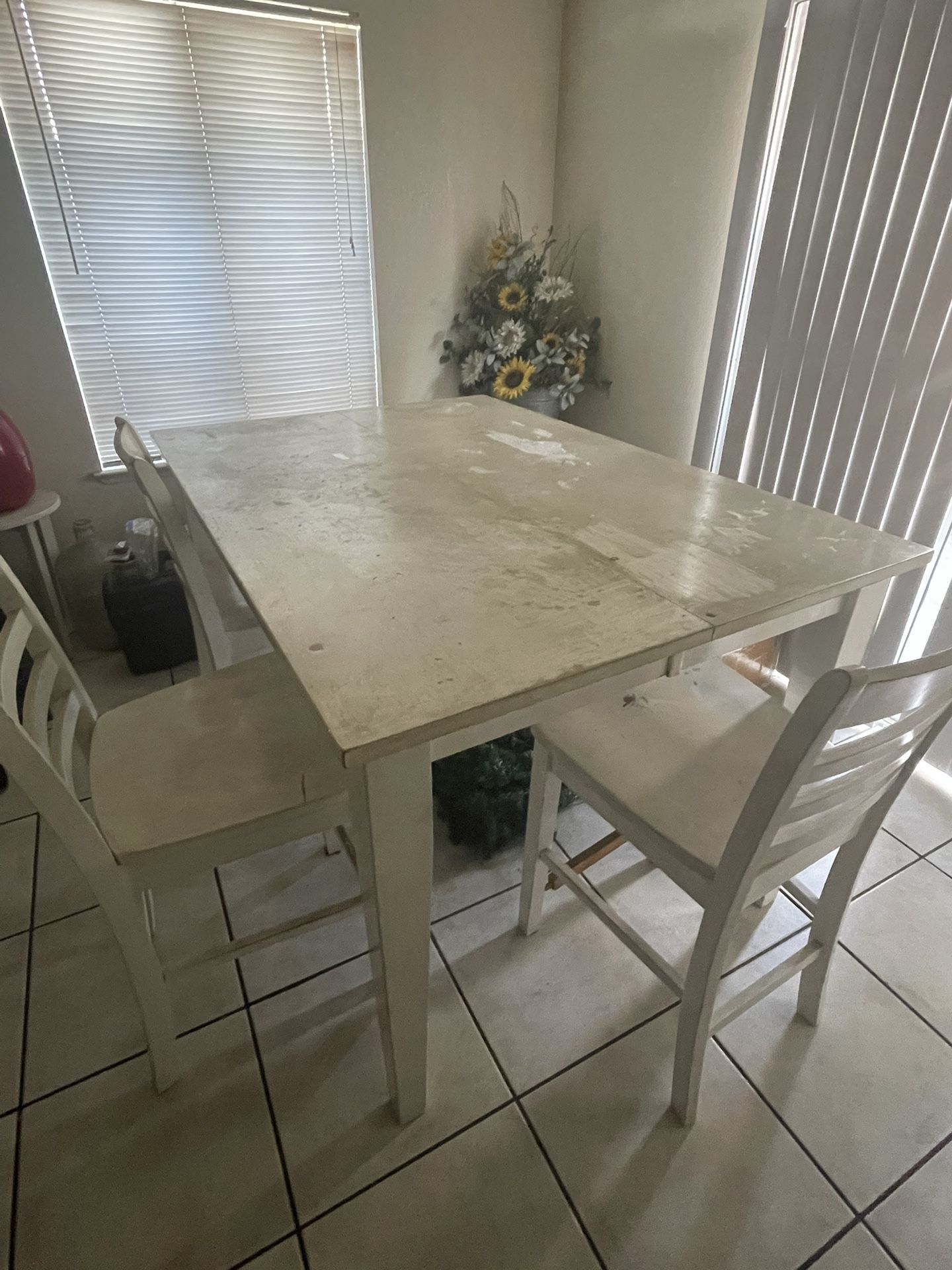 Used Tall Kitchen Table