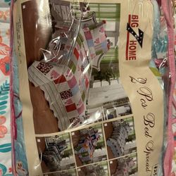 Twin 2 Piece Bed Spread