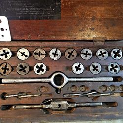 Vintage Butterfield & Company Screw Plate Tap & Die