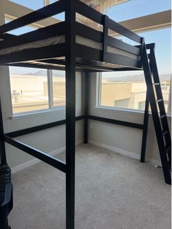 IKEA full size loft bed frame