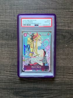 2025 One Piece EN Black Maria #074 Illustration Box Vol.2 PSA 10 Gem Mint