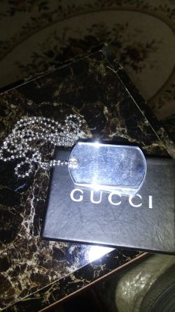Gucci Dog Tags