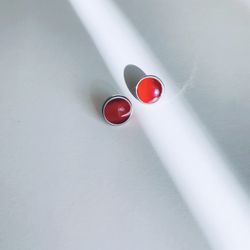 Ruby Stud Earrings