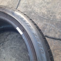 285 35 20 Run Flat  Pirelli  (2 Tires)