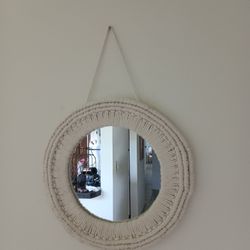 Macrame Mirror 
