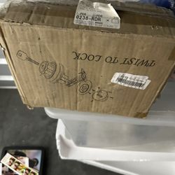 "Twist to Lock" Door Lock Box / Hardware