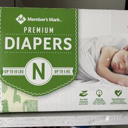 Mark’s Member Newborn Diapers 