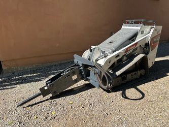 Mini skid steer hydraulic concrete breaker