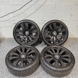21" Staggered OEM Rolls-Royce Ghost Wheels Rims Set of 4 21x8.5 21x9.5 5x112