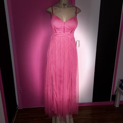 Hot Pink Summer Dress 👗 🔥🔥