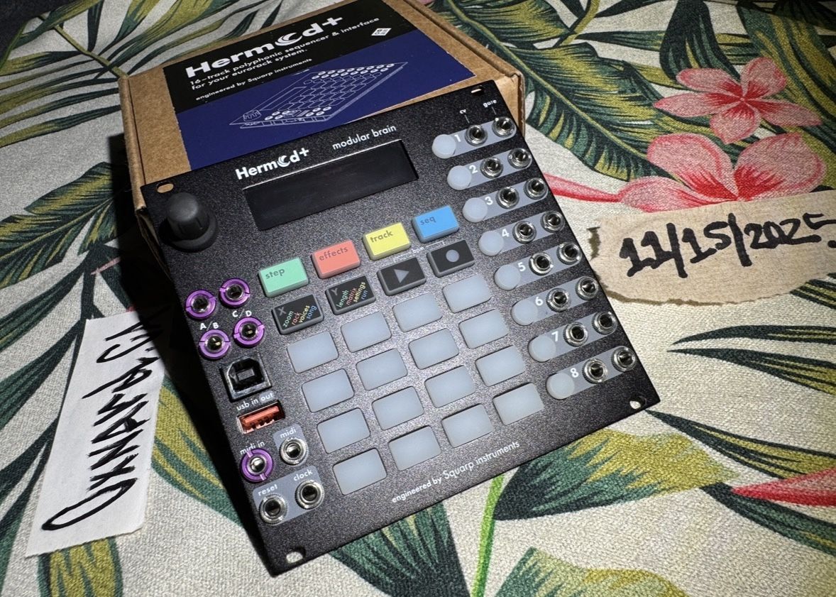 Squarp Hermod+ Eurorack Sequencer
