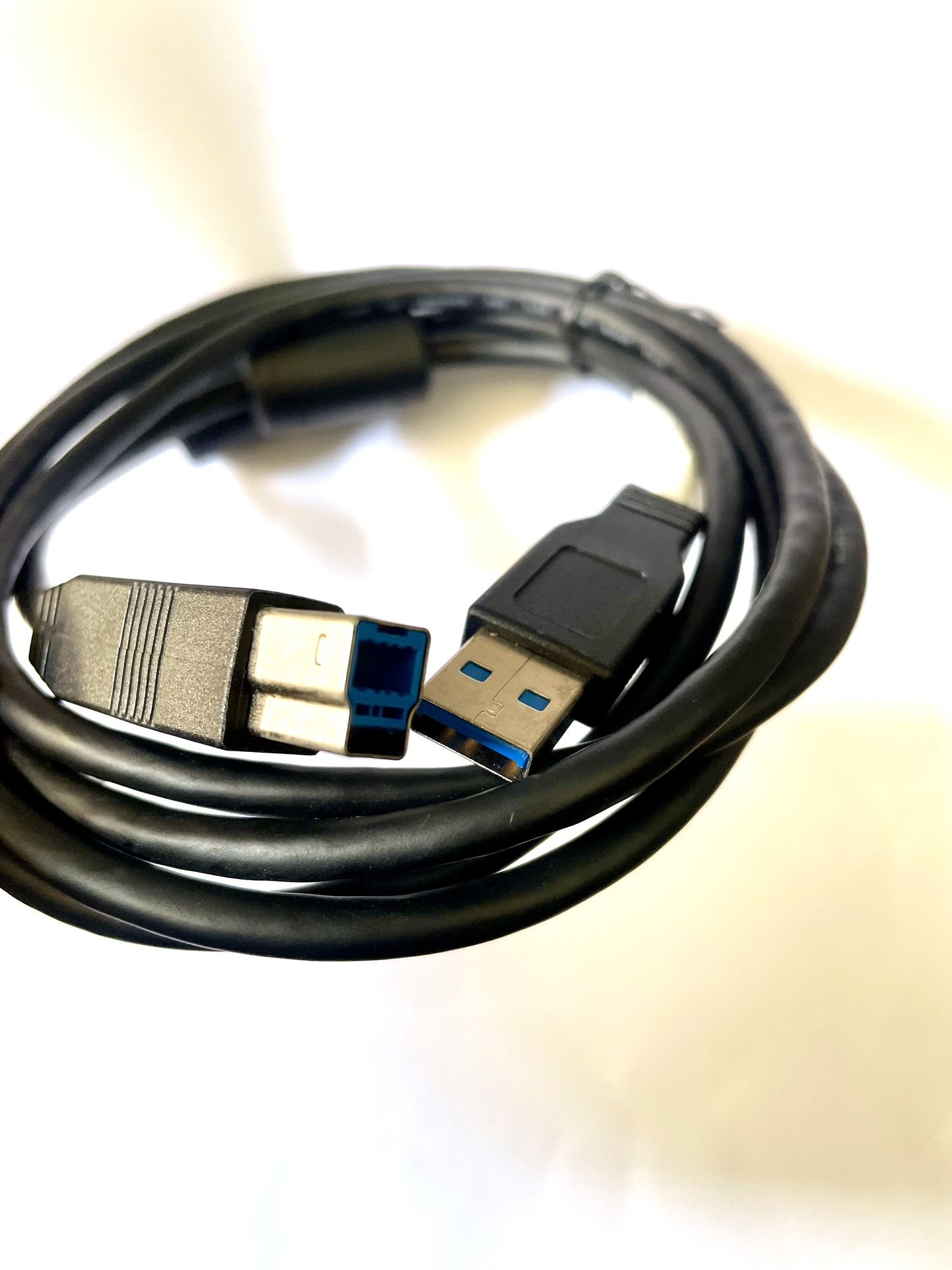 Genuine HP 917468 USB 3.0 Cable A-Male to B-Male - 6ft - Black