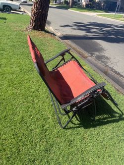 Folding Reclining Outdoor Lounge Chair