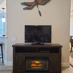 Fireplace TV Stand
