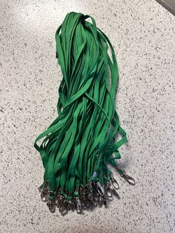 ID Lanyard Color Green Bundle
