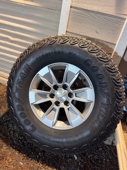 Chevy Silverado wheels 17 on 35s