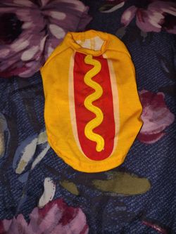 Hot Dog Costume Pet Shirt