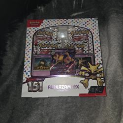 151 Alakazam Ex Box