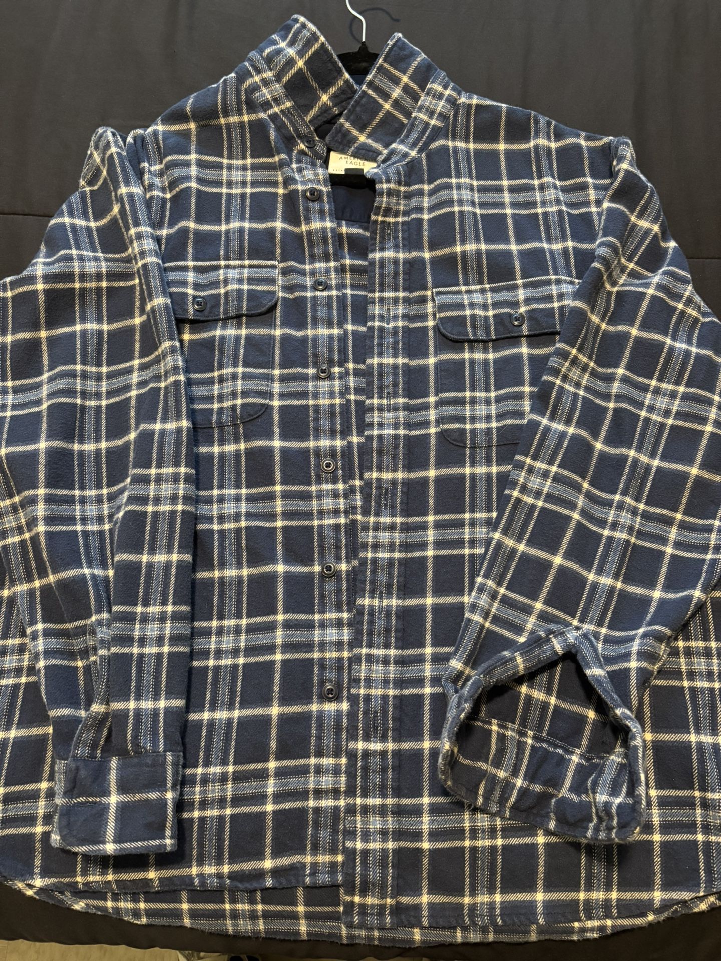Blue flannel