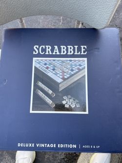 Scrabble Wooden Board Game