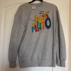 Disney Parks Pluto Sweatshirt Size M