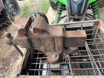 REED MFG CO. NO. 108 bench vice USA MADE