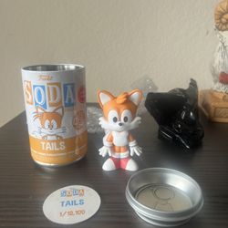 EXCLUSIVE LIMITED EDITION Tails Funko Soda Sonic Hedgehog Games Gaming Video