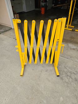 ULINE Portable Folding Safety Barrier