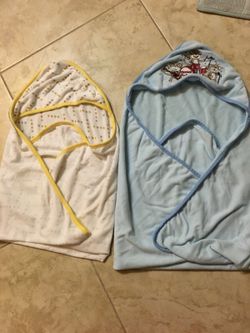 Baby bath blanket bundle