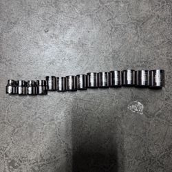 Craftsman 3/8 Drive 12pt Shallow Sockets 
