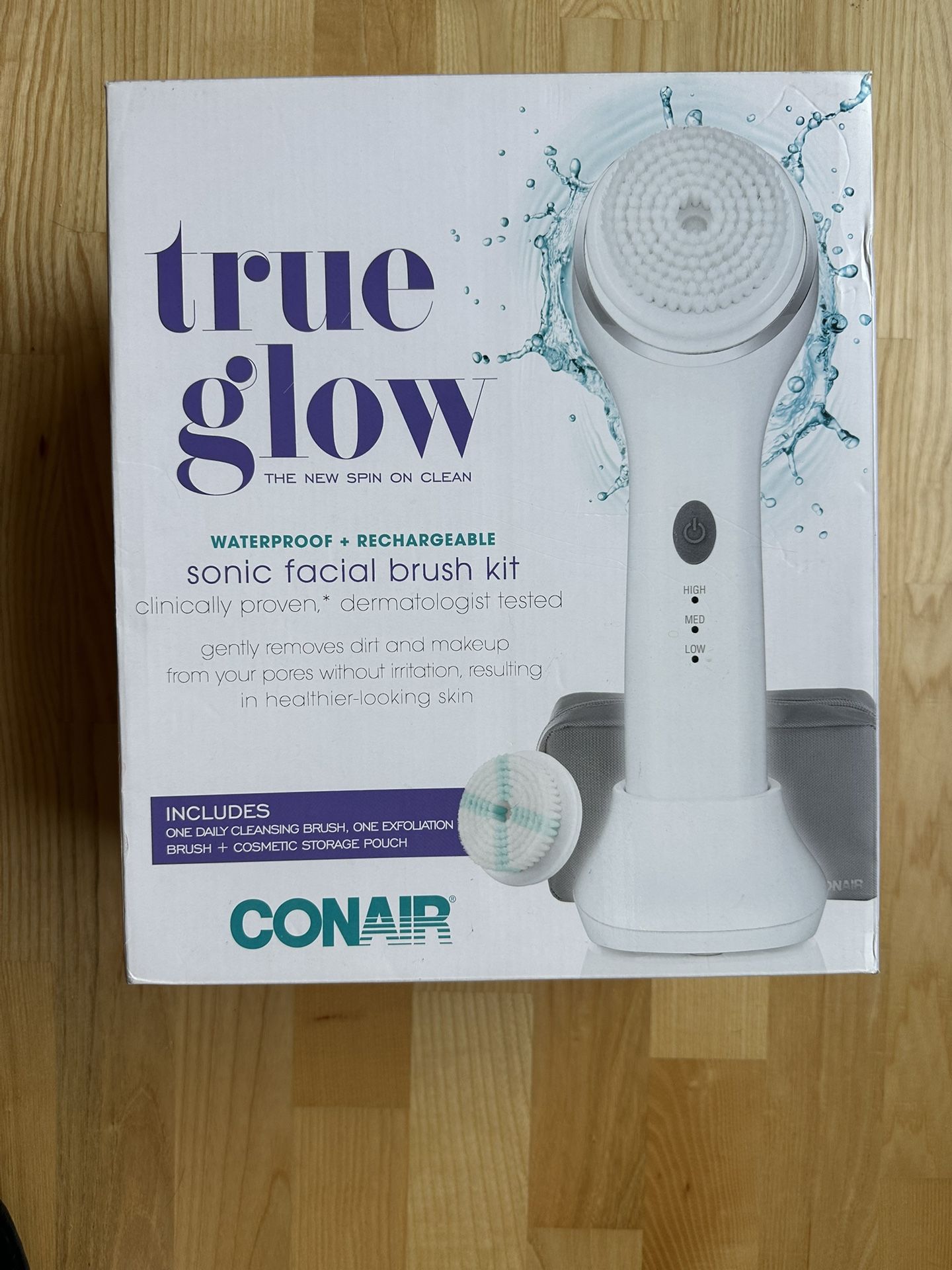 Conair True Glow Sonic Facial Brush Kit