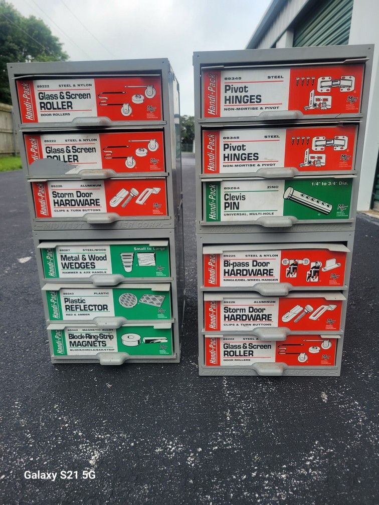 Brand new hardware with organizer