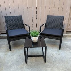 Outdoor Furniture Set Three Piece Patio Set