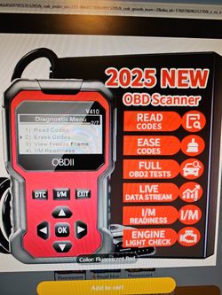 2025 NEWEST OBS2 SCANNER READER.