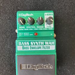 Digitech X-Series Bass Synth Wah Pedal