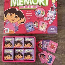 Dora the Explorer memory game. 